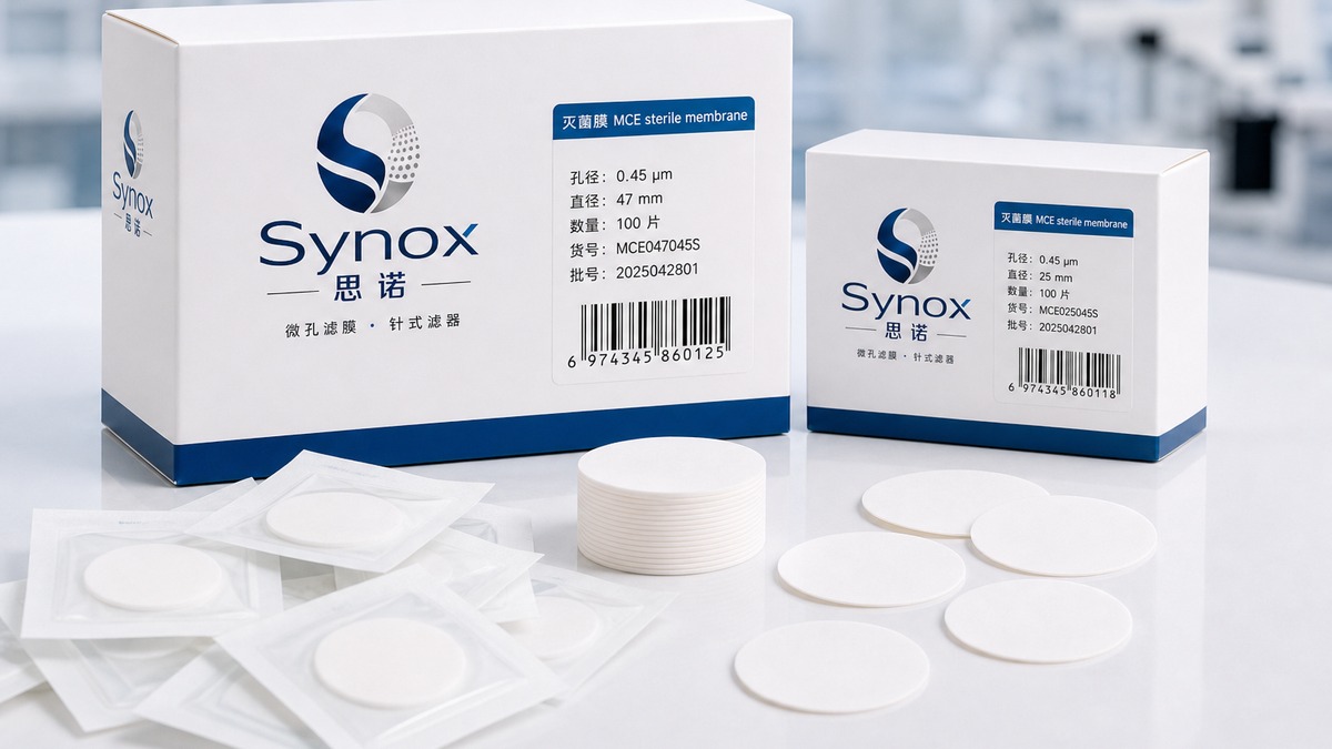 灭菌膜 — Synox 思诺产品包装与实物展示