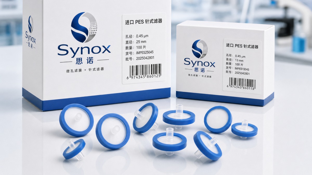 进口水系 PES — Synox 思诺产品包装与实物展示